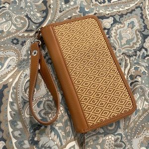 Thirty-one Benjamins wallet and strap